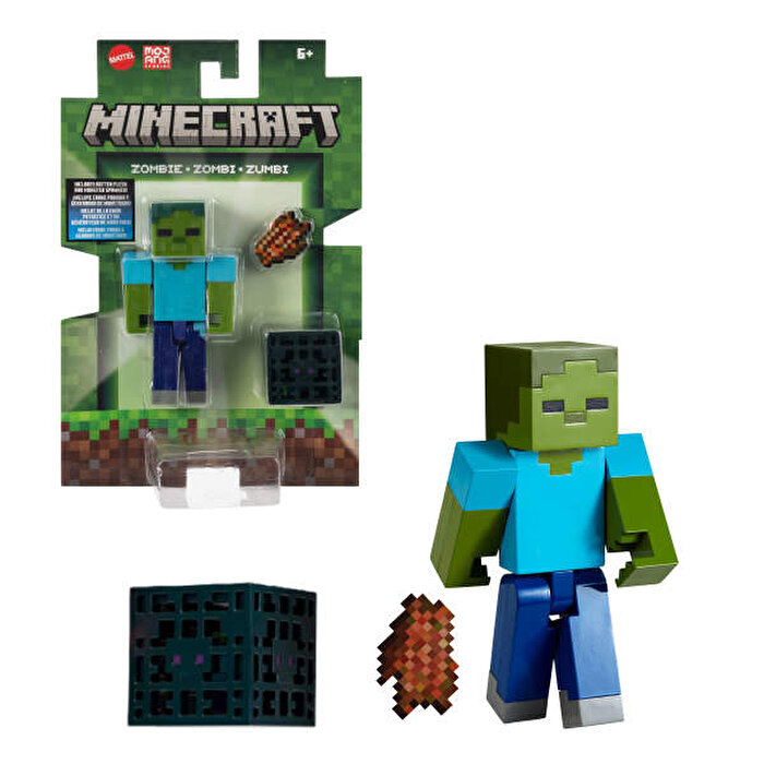 Mi̇necraft Aksesuarlı Fi̇gür Zombie JCN44