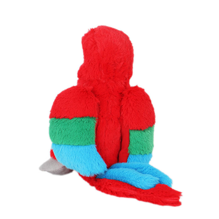 Peluş Papağan Kırmızı 35 Cm