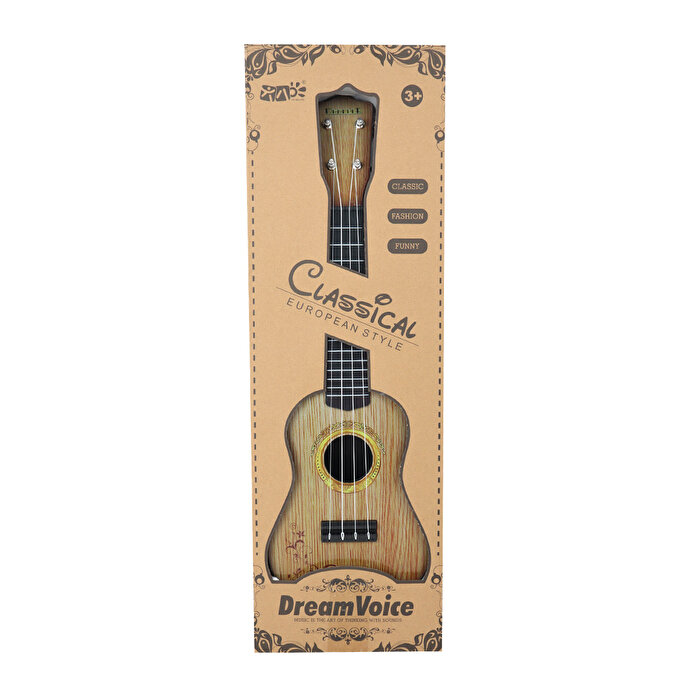 Eğlenceli Krem Gitar 53 Cm