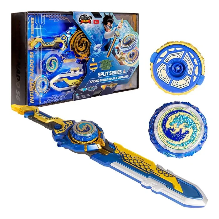 Infinity Nado Split Serisi – Sacred Shield Double Dragon S (Kutsal Kalkan Çift Ejderha S)