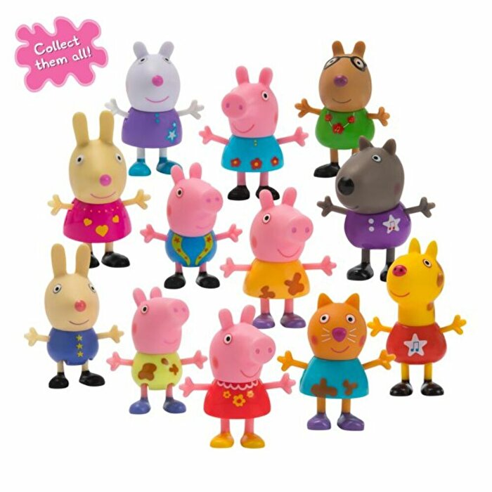 Peppa Pig Mini Campers Sürpriz Figürler Pembe