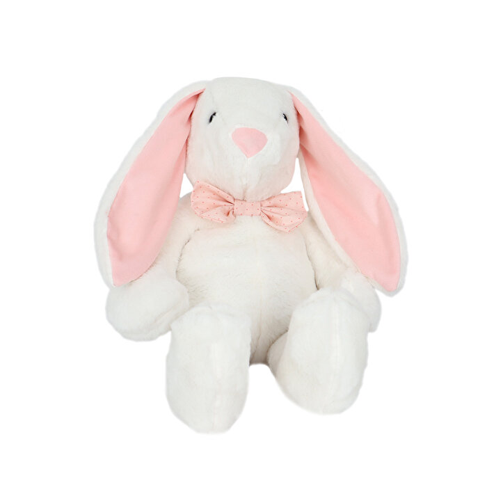 Papyonlu Uzun Kulak Tavşan Ekru 60 Cm