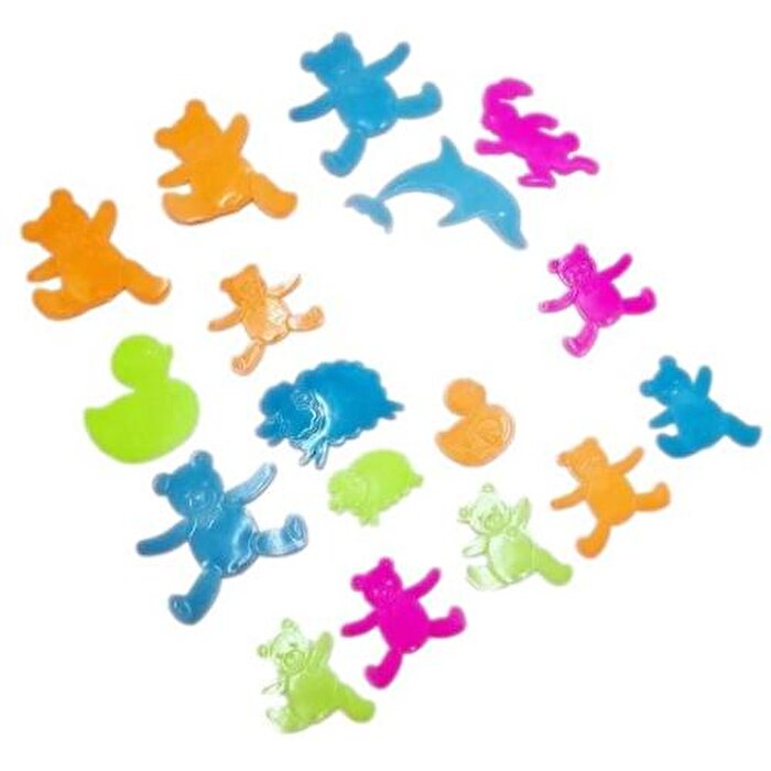 Karanlıkta Parlayan Floresan Duvar Çıkartmaları