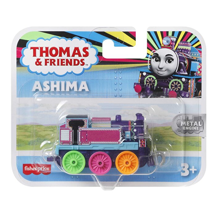 Thomas ve Arkadaşları Sür-Bırak Küçük Tekli Trenler Renkli Ashima HBX79