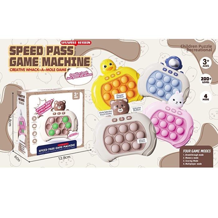 Elektronik Pop‑It Ayı