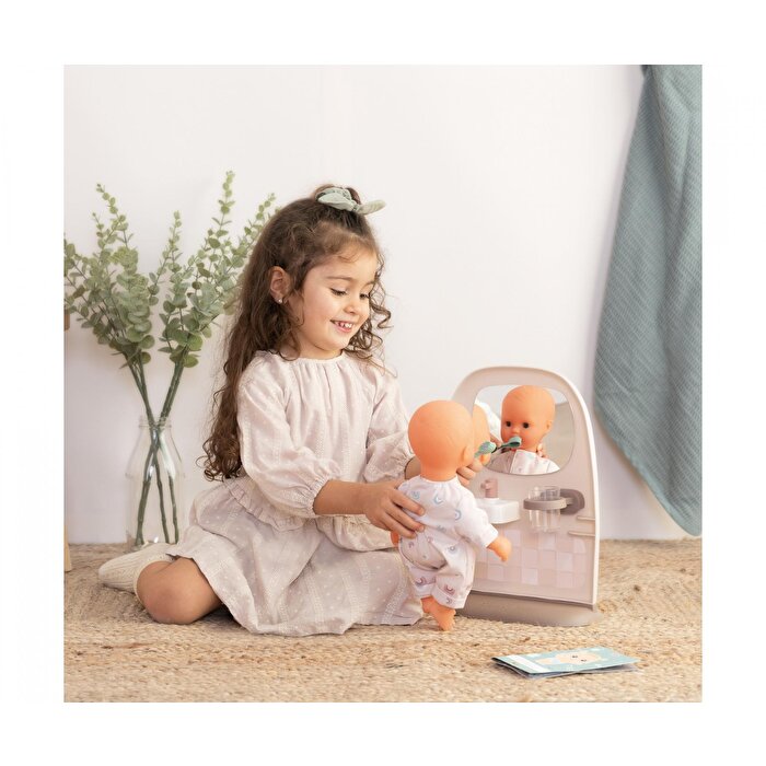 Smoby Baby Nurse Eğitici 2'si 1 Arada Tuvalet ve Lavabo Seti