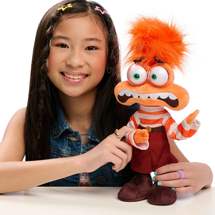 Inside Out 2 Endişe Sesli Hareketli Peluş