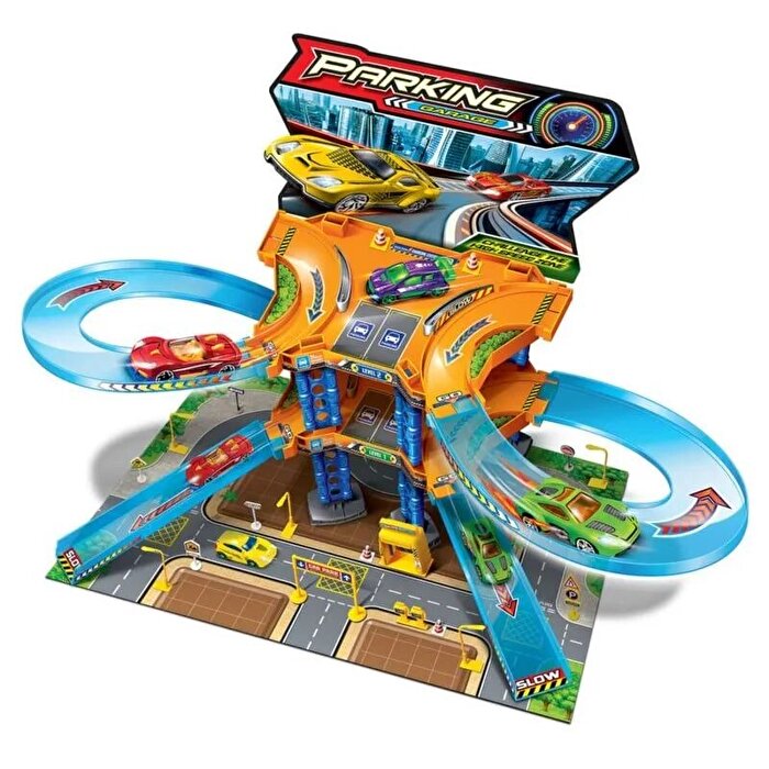 Express Wheels Üç Kademeli Hız Limitli Garaj Seti