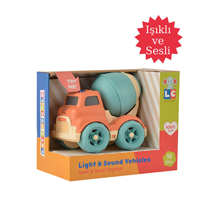 Let's Be Child Işıklı ve Sesli Minik Mikser Turuncu