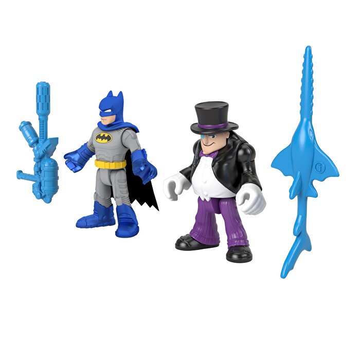 Imaginext DC Super Friends Figürler Classic Batman ve Penguin GWP60