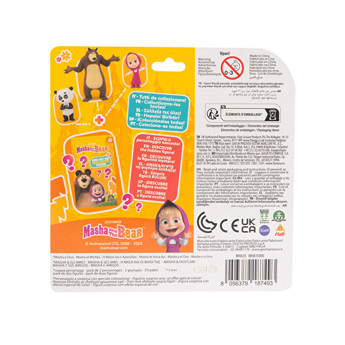 Masha ile Koca Ayı 2’li Figür Paketi Panda
