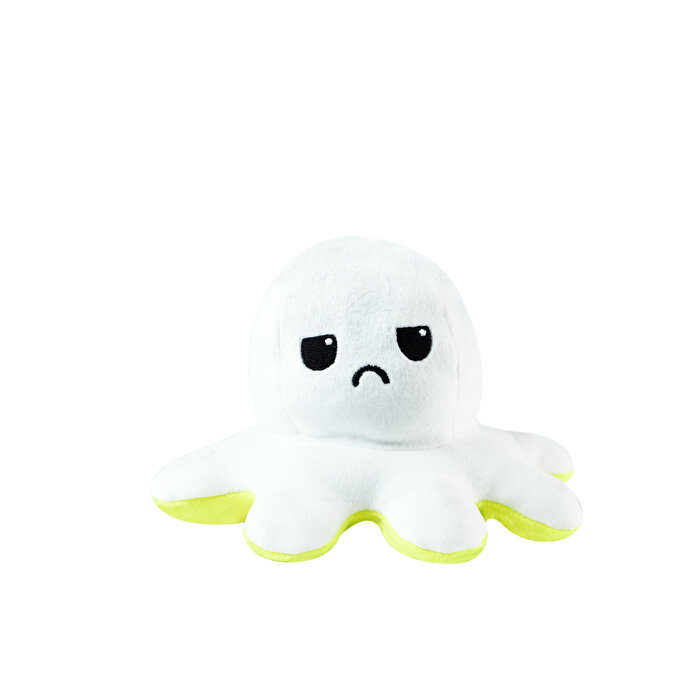 Sarı Beyaz Mood Ahtapot