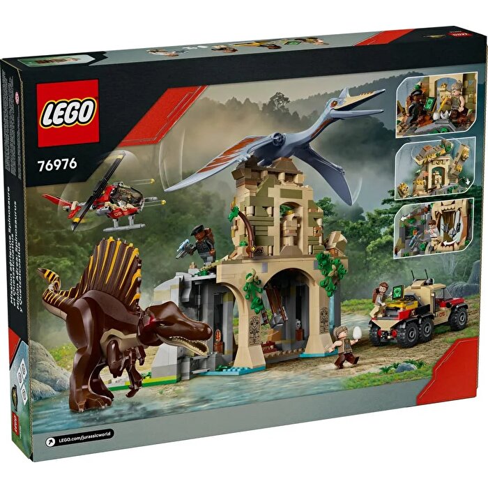 LEGO Jurassic World Spinosaurus ve Quetzalcoatlus Hava Görevi 76976