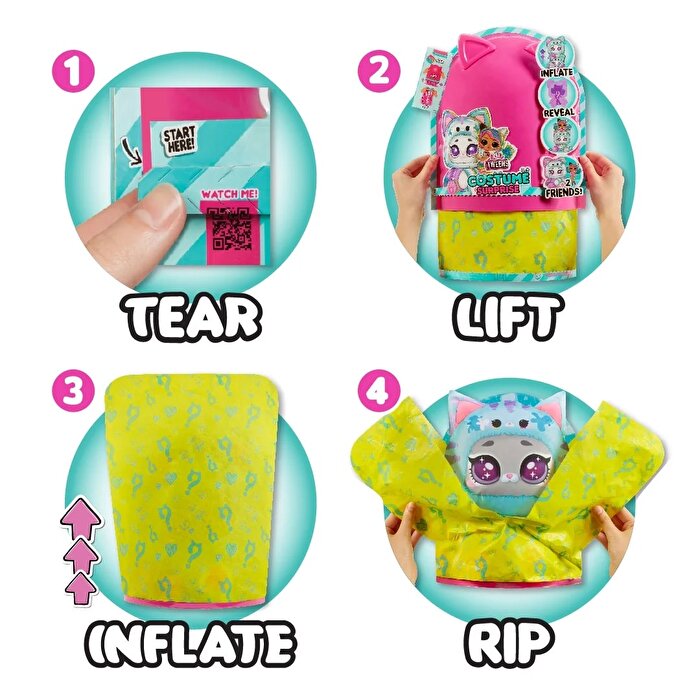 L.O.L. Surprise Tweens Kostüm Sürprizi Emma Emo Bebeği