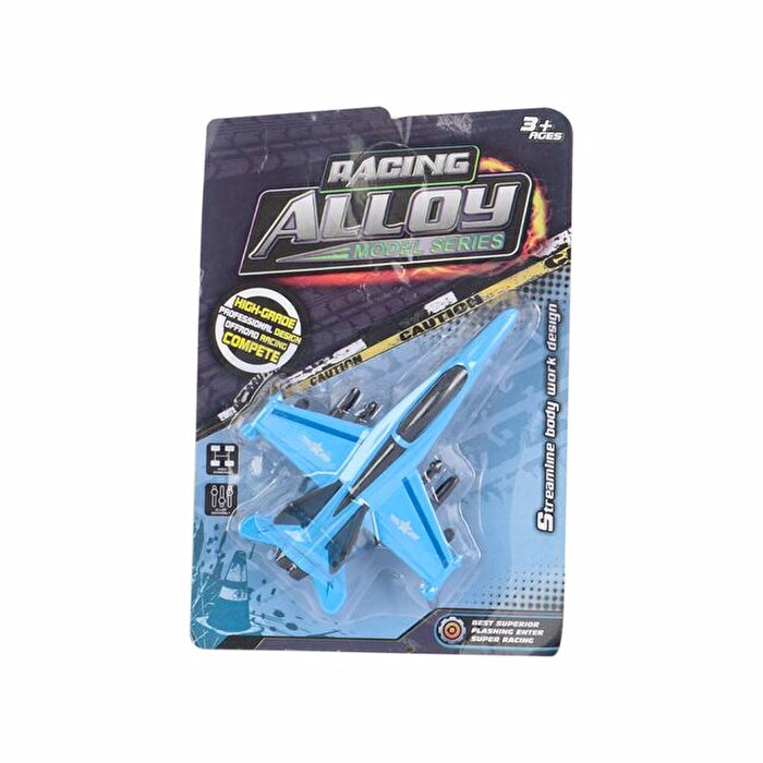 Neon Renkli Uçak Mavi