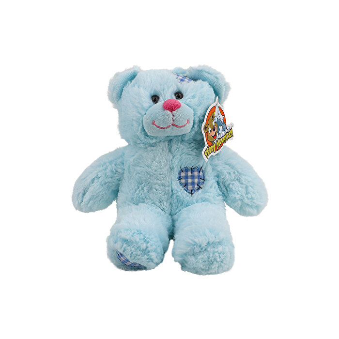 Mavi Yamalı Teddy Bear 16 Cm