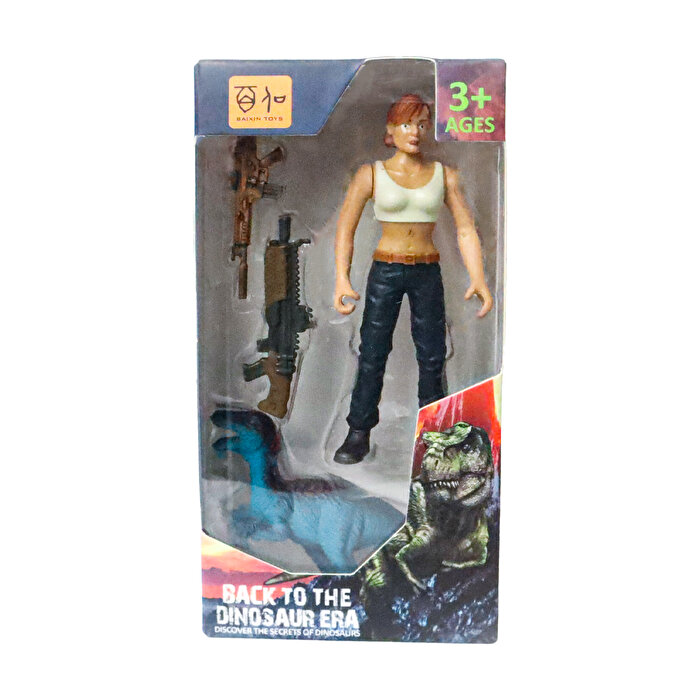 Figürlü Dinozor Savunma Seti 3