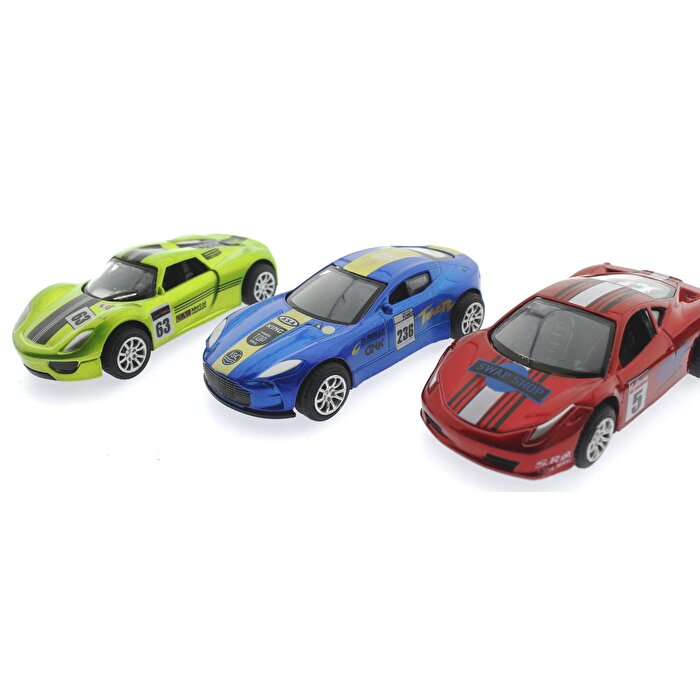 Die Cast 5'li Araba Seti