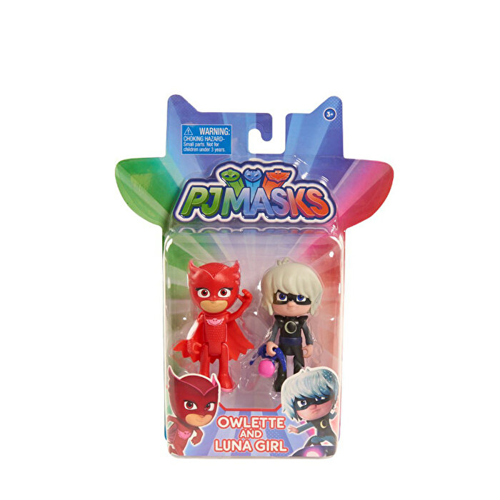 PJ Maskeliler İkili Figür Owlette ve Luna Girl