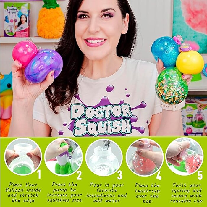 Doctor Squish Squishy Deney Yapım Seti