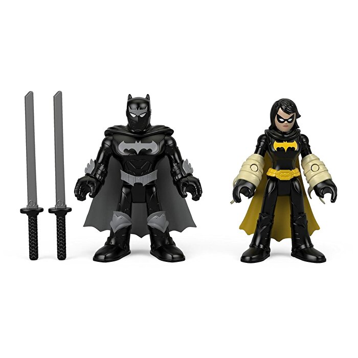 Imaginext DC Super Friends Figürler Black Bat ve Ninja Batman FTV07