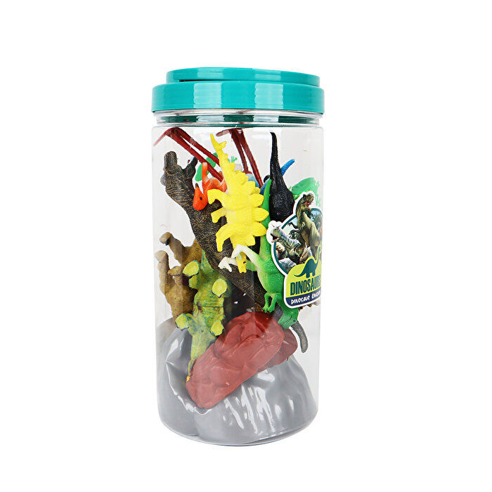 Çiftlik Dinozor Tüpte 6'lı Hayvan Oyun Seti