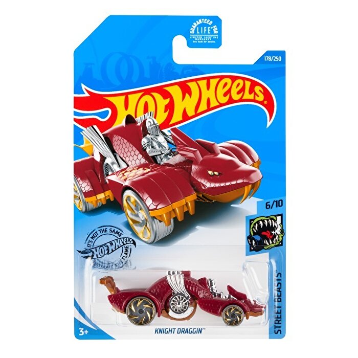 Hot Wheels Tekli Araba Knight Draggin GHD38
