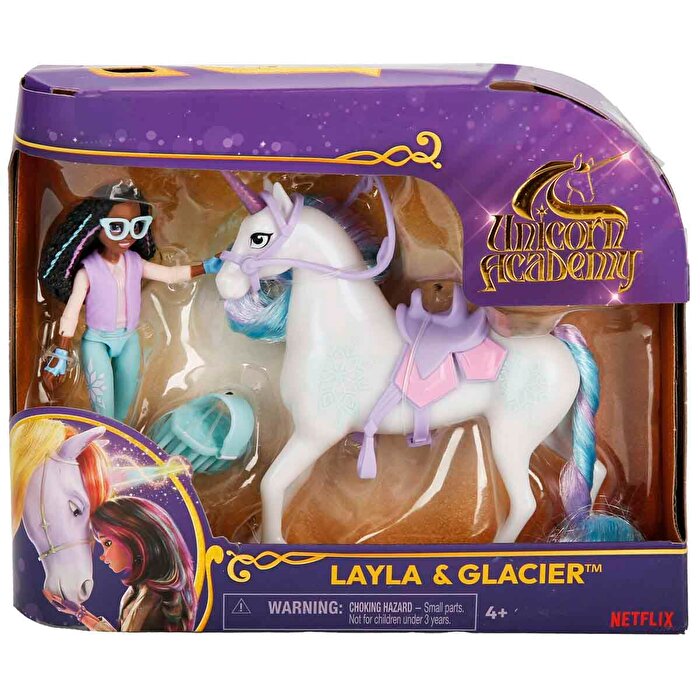 Unicorn Academy Figür Layla ve Glacier