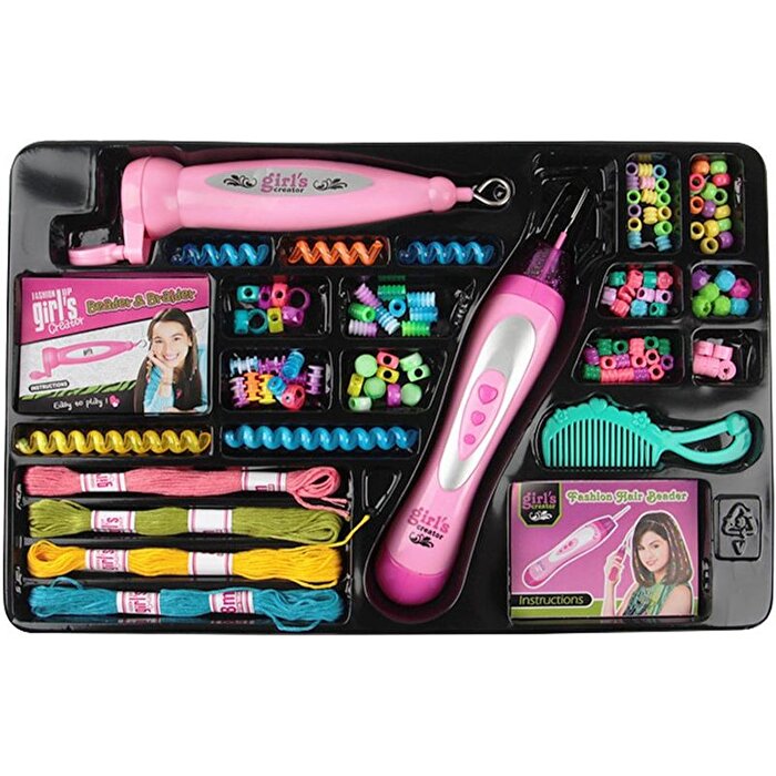 Girl's Creator Otomatik Saç Örgü Maki̇nesi̇ Seti̇
