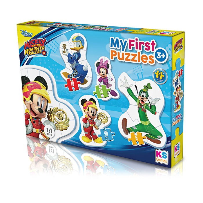 Ks Puzzle Mickey Mouse My First 4 In 1 Puzzle