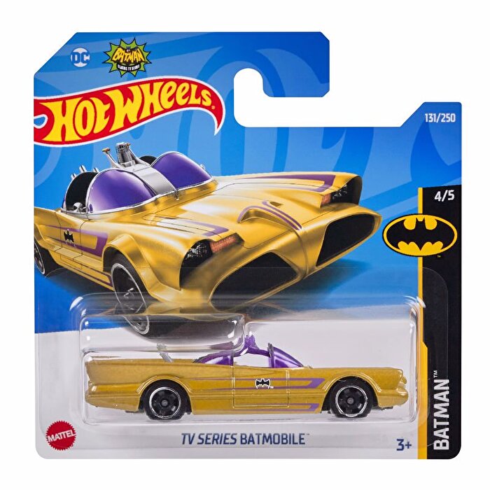Hot Wheels Tekli Arabalar Tv Series Batmobile HCW61