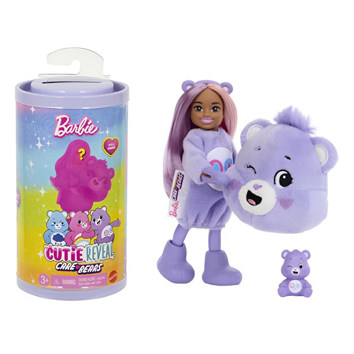 Barbie Cutie Reveal Sevimli Ayıcıklar Bebek Serisi Sürpriz Paket JCN97