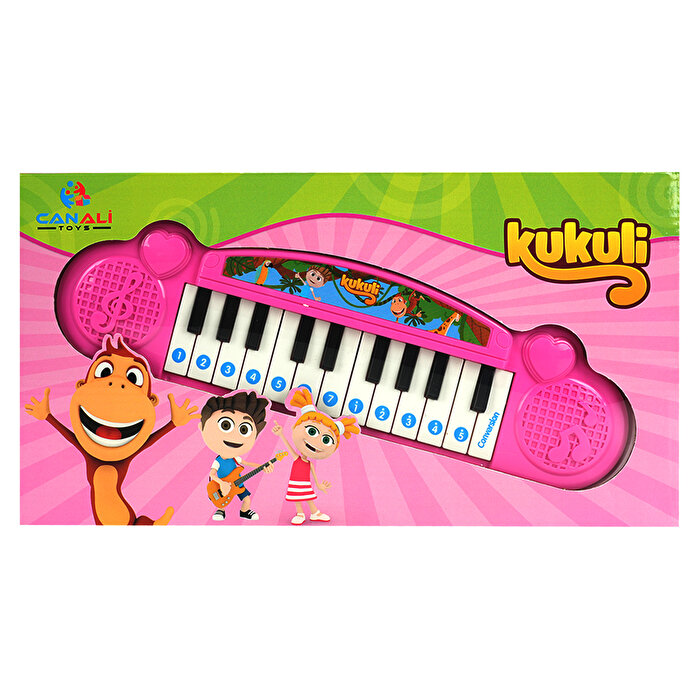 Kukuli İlk Elektronik Piyanom Pembe