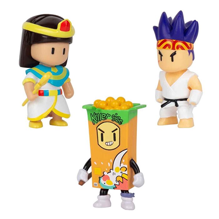 Stumble Guys 3'lü Figür Set 2