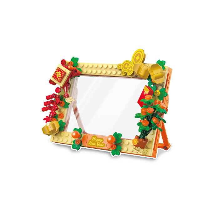 Mega Blok Çerçeve New Year's Greetings 214 Parça
