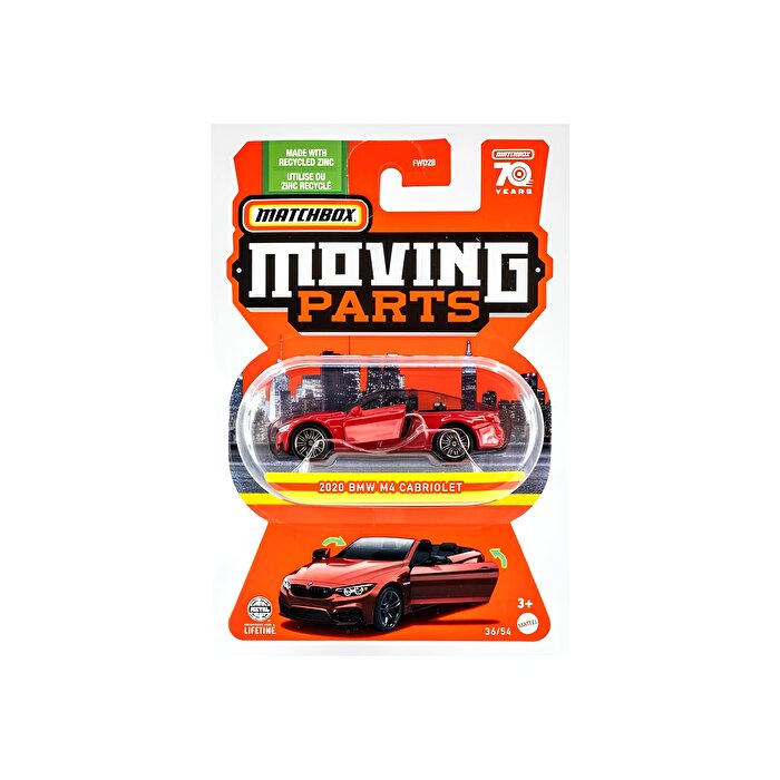 Matchbox 1:64 Arabalar 2020 BMW M4 Cabriolet HLG21