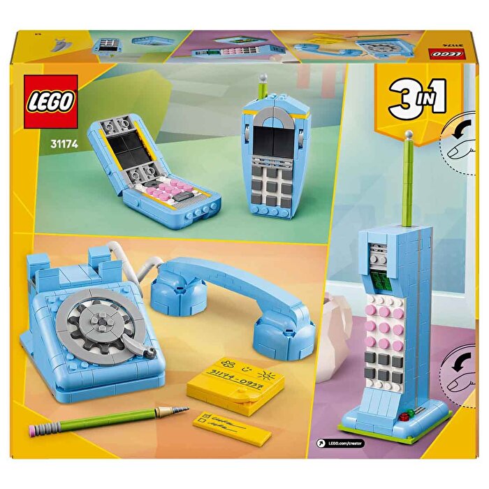 LEGO Creator 3 in 1 Retro Telefon 31174
