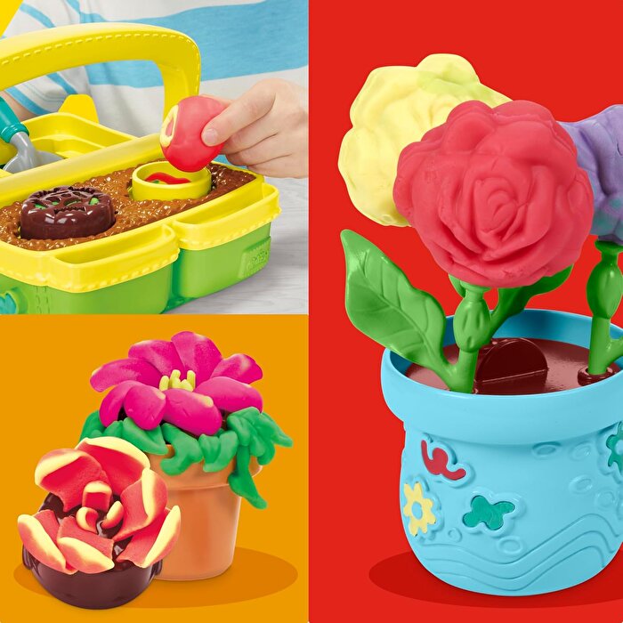 Play Doh Renkli Çiçekler Botanik Oyun Seti G0492
