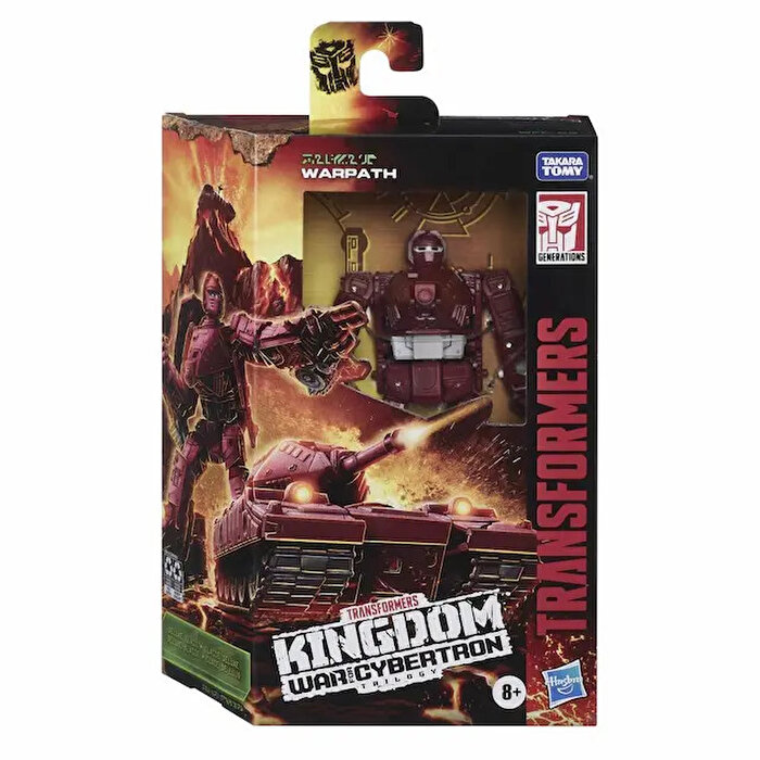 Transformers Generations War for Cybertron: Kingdom Deluxe WFC-K6 Warpath F0671