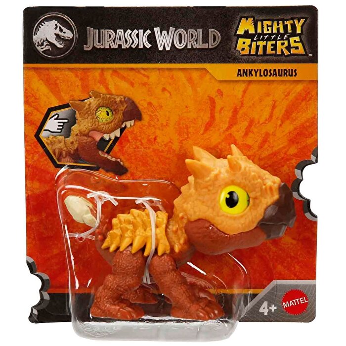 Jurassic World Mighty Little Biters Dinozor Figürü Ankylosaurus JFC89