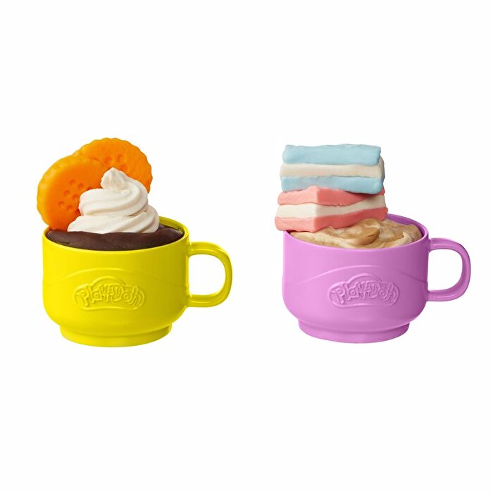Play Doh Süper Renkli Kafe Oyun Seti
