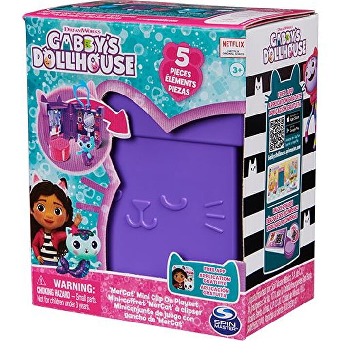 Gabby Dollhouse Klipsli Mini Oyun Seti MerCat