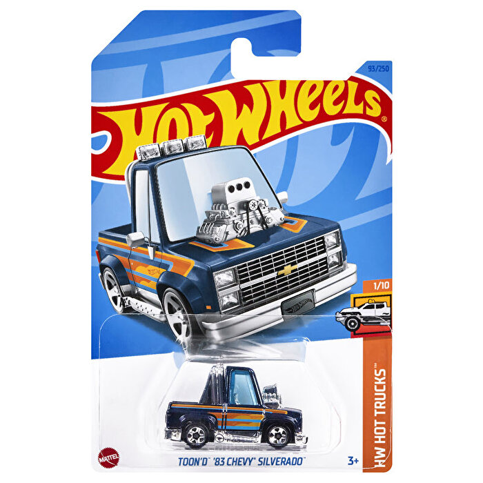 Hot Wheels Tekli Arabalar Toon'd 83 Chevy Silverado HKK57