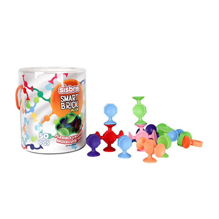 Sisbro Yumuşak Vantuz Moleküller 50 Parça