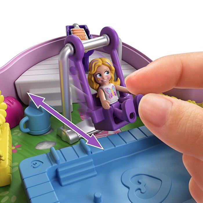 Polly Pocket ve Maceraları Oyun Setleri Backyard Butterfly GTN21
