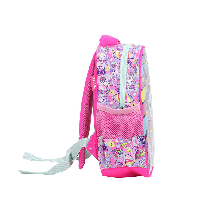 Muggle Happy Unicorn Anaokulu Çantası Pembe 6467