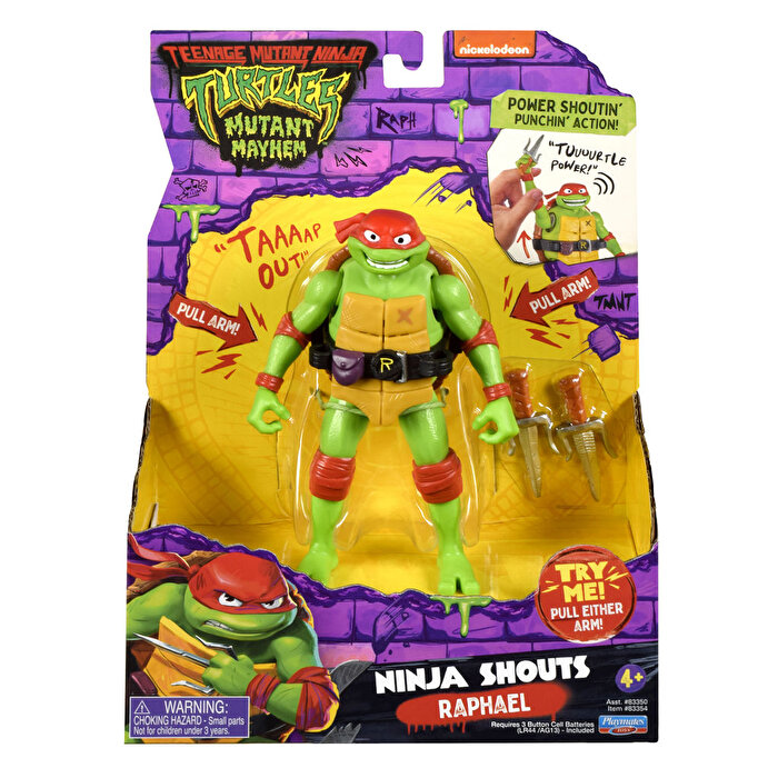 TMNT Delüks Aksiyon Figürler Raphael 83350