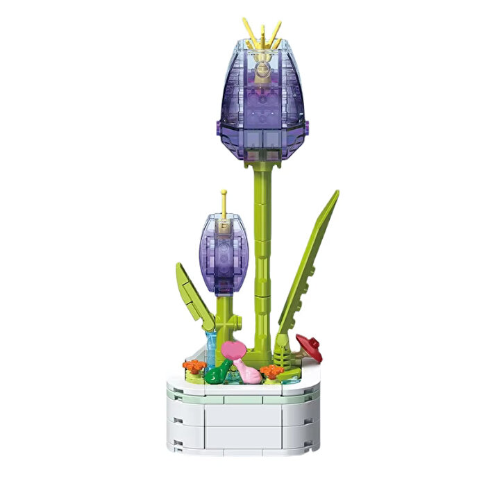 Mega Kri̇stal Çi̇çekler Yapı Blokları Lale