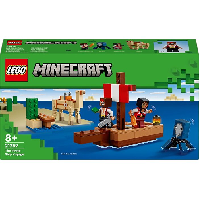 LEGO Minecraft Korsan Gemisi Yolculuğu 21259