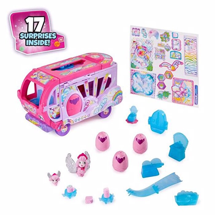 Hatchimals Dönüşen Gökkuşağı Karavanı